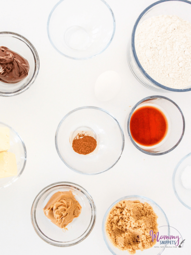 An Easy Recipe for Peanut Butter Nutella Cookies