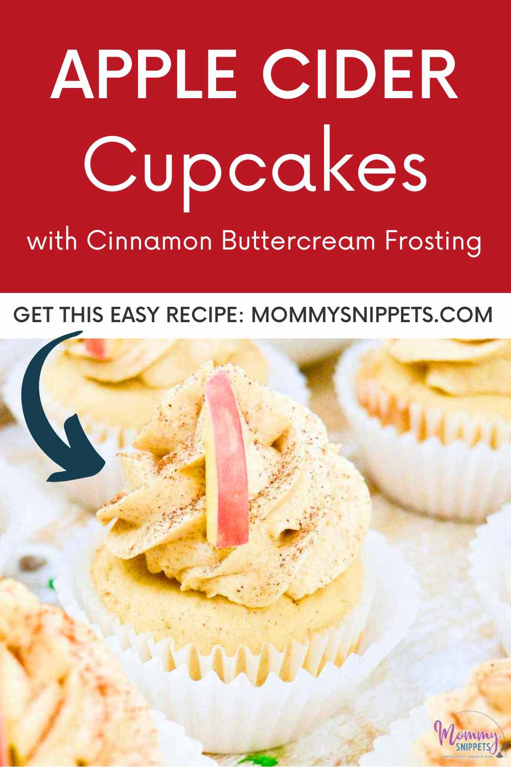 How to Make Apple Cider Cupcakes with Cinnamon Buttercream Frosting