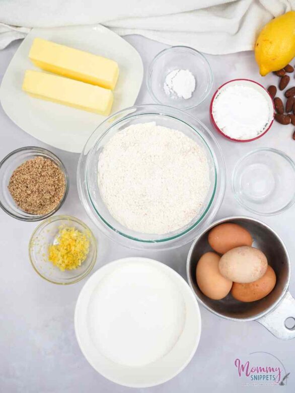 An Easy Almond Lemon Blondies Recipe (aka Almond Lemon Bars) Mommy