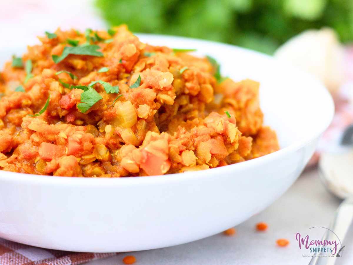 Instant Pot Curried Orange Lentils Recipe Mommy Snippets