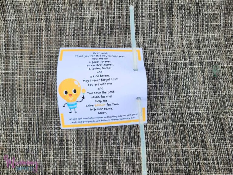 A Back To School Prayer for Children