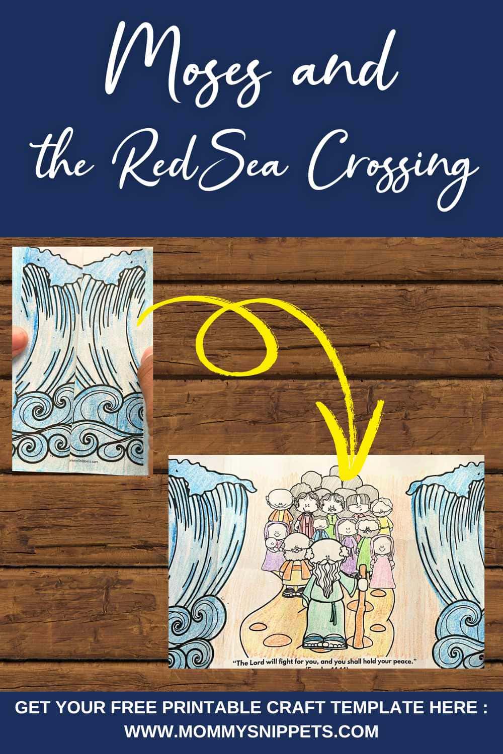 Moses, the Israelites, and the Red Sea Crossing Craft