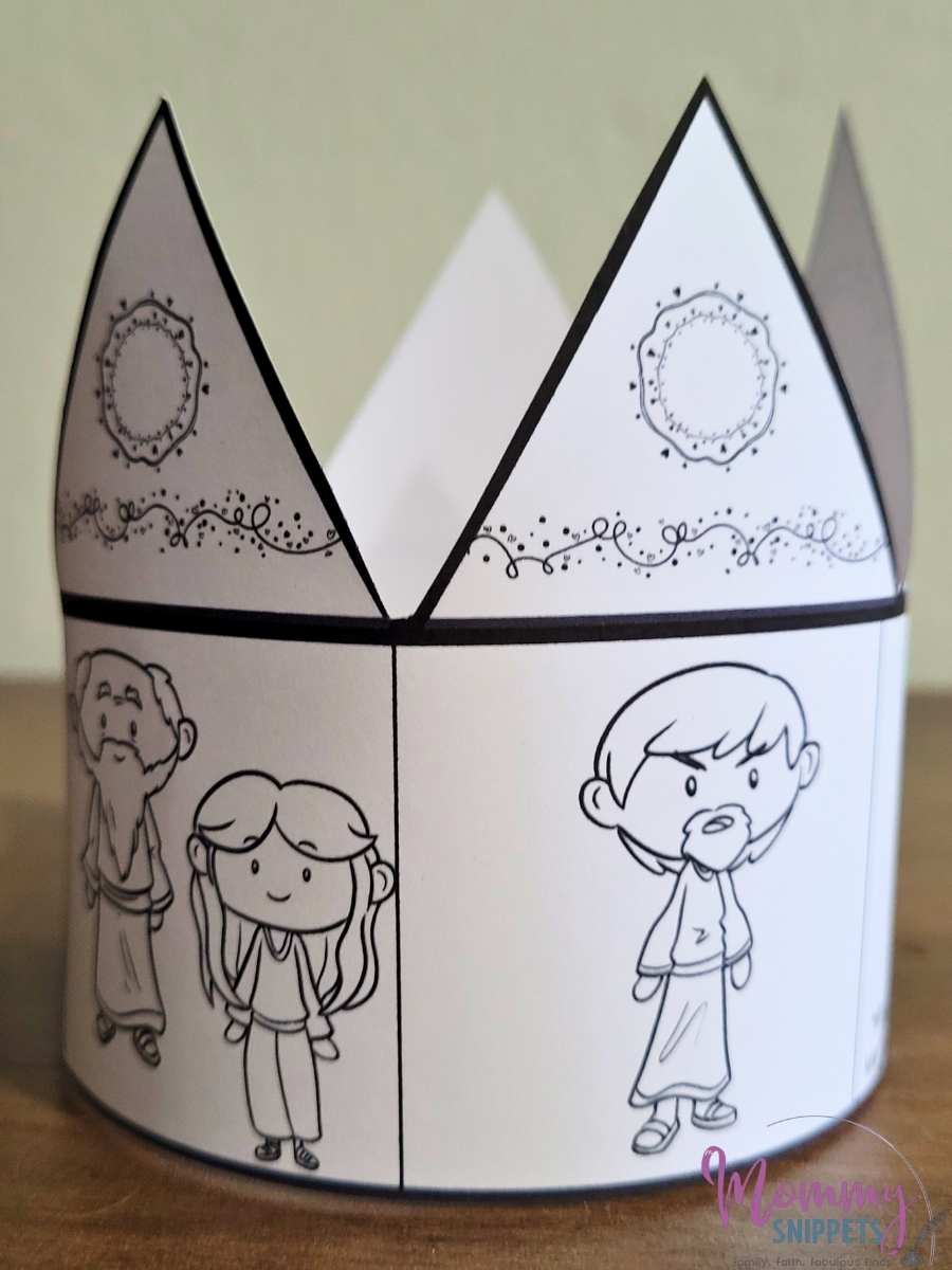 The Brave Queen- 2 Printable Queen Esther Crown Crafts