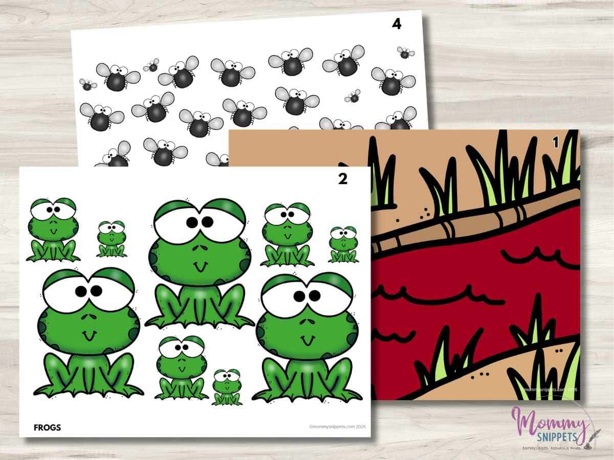 The 10 Plagues Printable Bible Poster Set for Kids