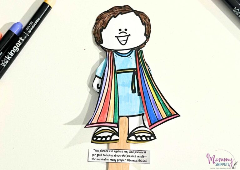 Joseph Coat of Many Colors Craft