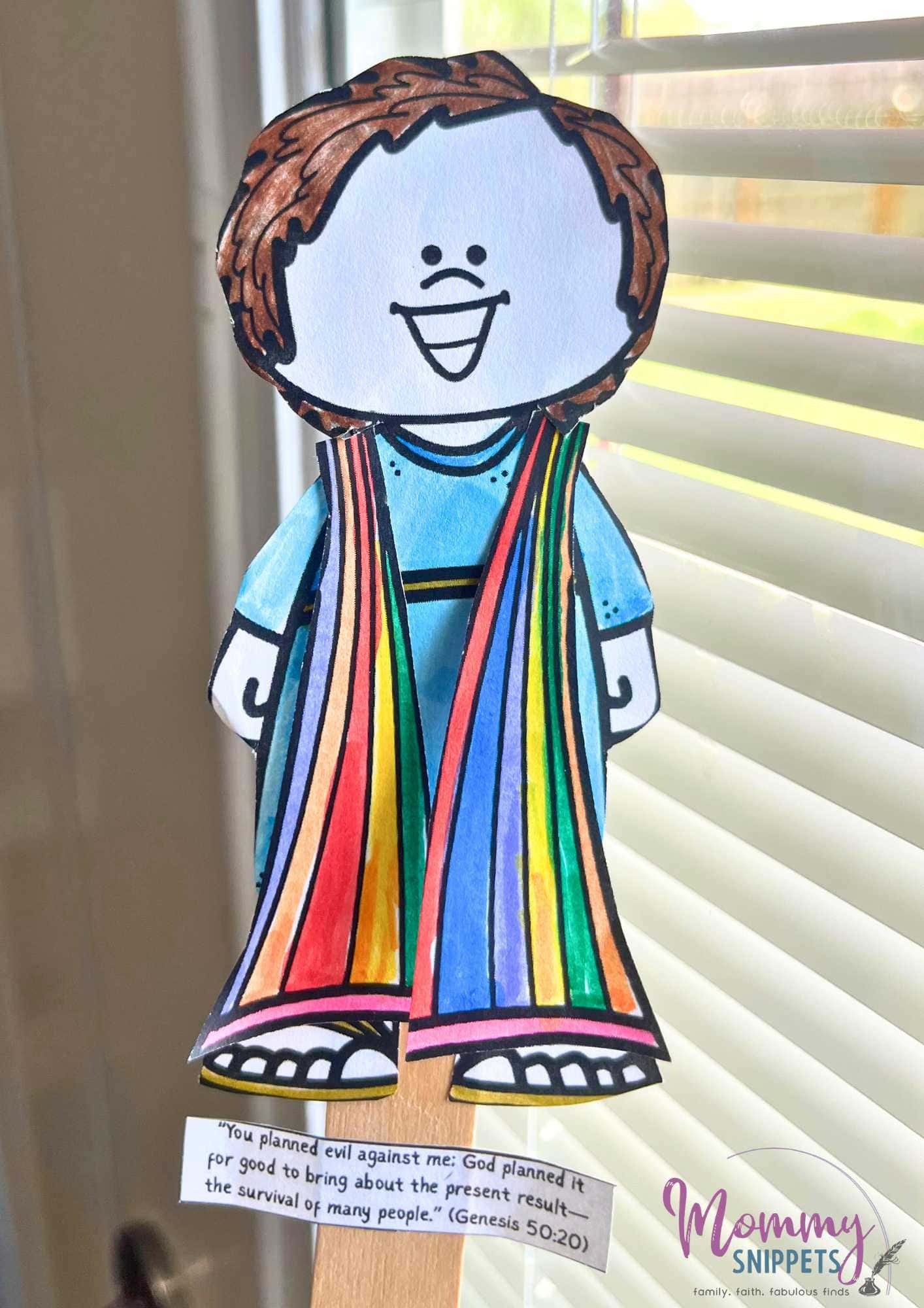 Joseph Coat of Many Colors Craft